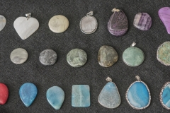 Available pendants - please note quarter on left side for scale